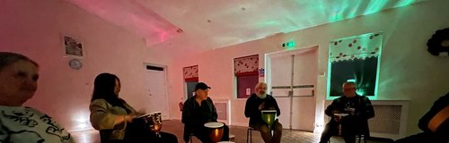 Community drum circle